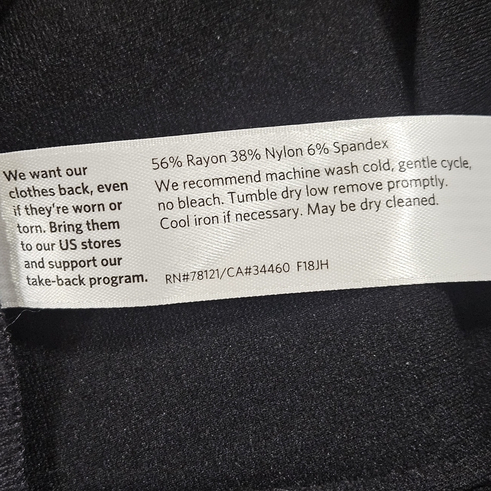 NWOT Eileen Fisher Straight Pants Size S - Picture 4 of 6